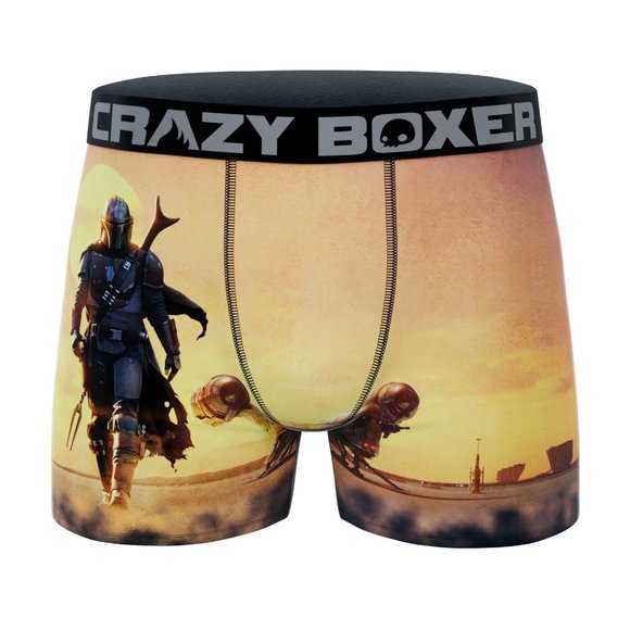 THE MANDALORIAN MEN'S BOXER BRIEFS XL - Picture 1 of 3
